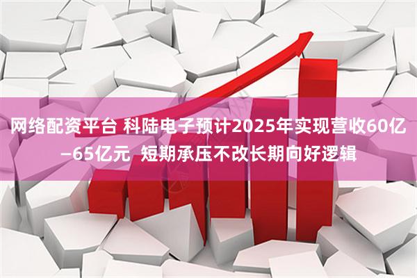 网络配资平台 科陆电子预计2025年实现营收60亿—65亿元  短期承压不改长期向好逻辑